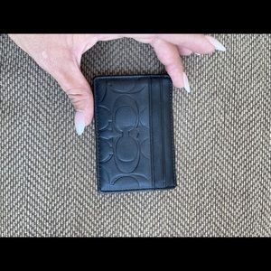 Coach men’s Money clip wallet
